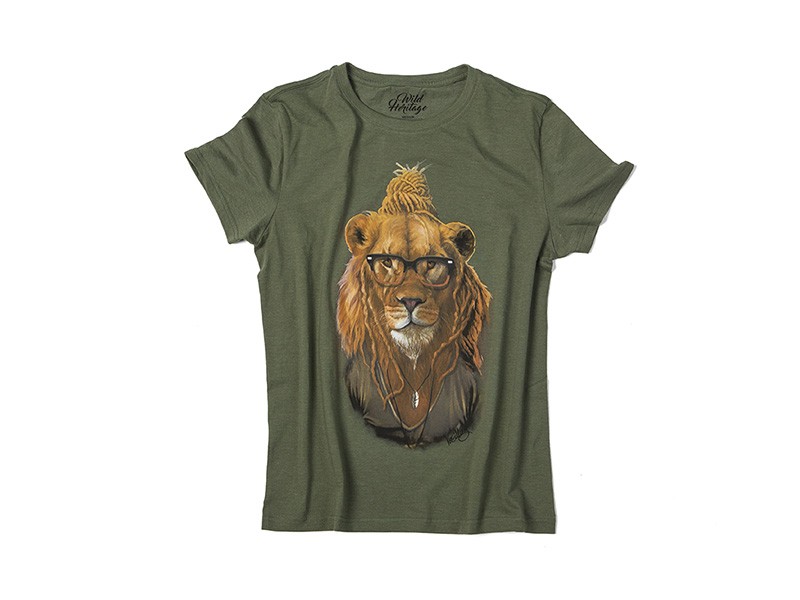 Lion T-Shirt Mens Lion T-Shirt Mens